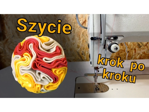 Kula węchowa dla psa - poradnik jak uszyć